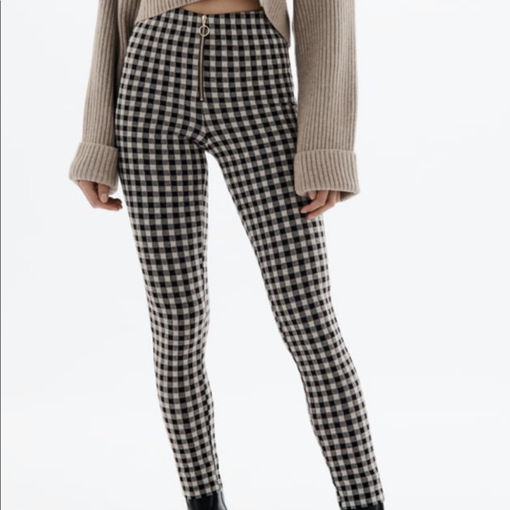 Zara Gingham Leggings / Pants